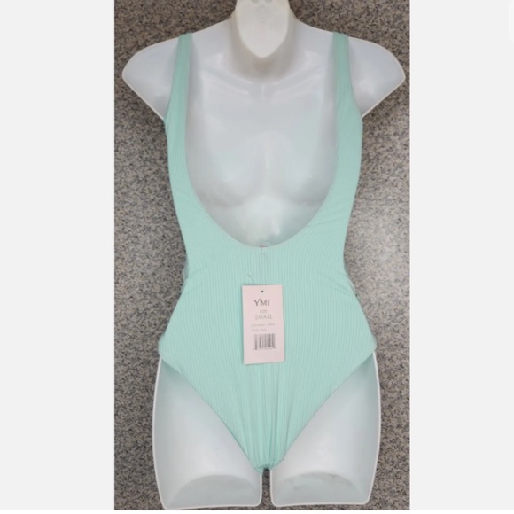Chasing Waterfalls Lace Up One Piece Swimsuit main image 1